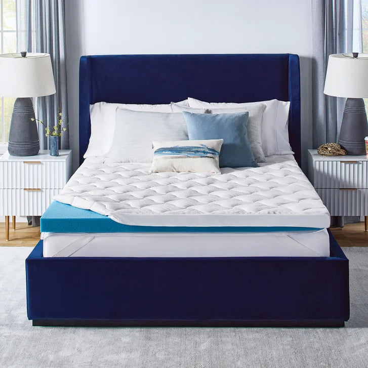 Novaform 3 in. Comfort Grande Plus Advanced Foam Mattress Topper G1958