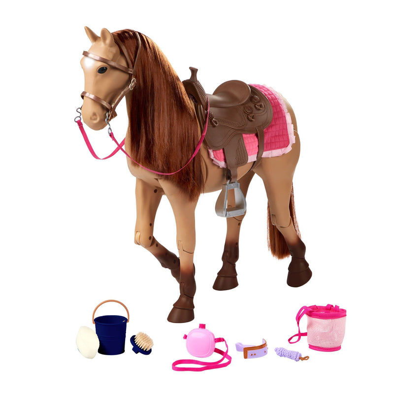 Toy Horse Playset with Accessories for Ages 3+, Various Styles V3725