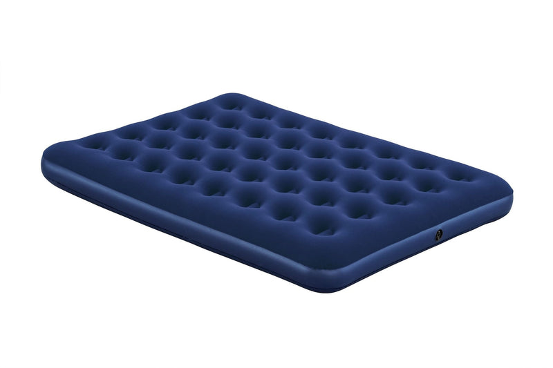 Double Single-High Inflatable Air Mattress/Airbed with Flocked Top & Repair Kit U7549