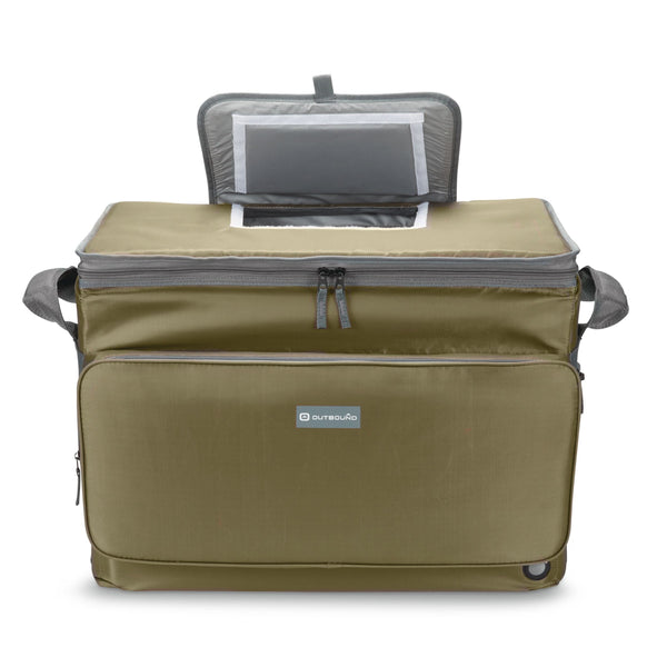 Soft Cooler, Olive, 96-Can, 67-L J1701