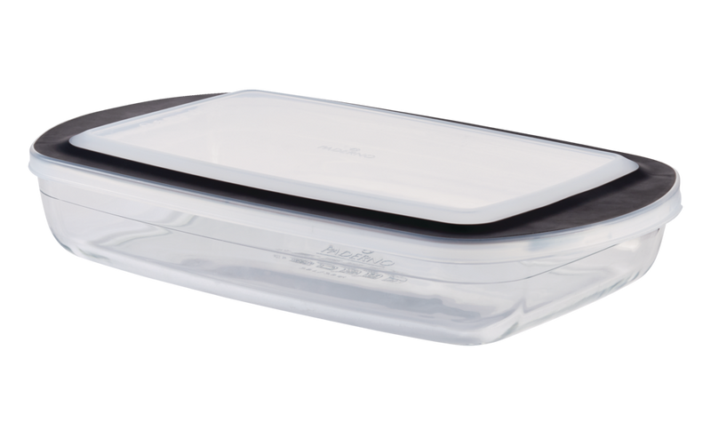 Glass Rectangular Baking Dish with Lid, 3.8-qt C4353