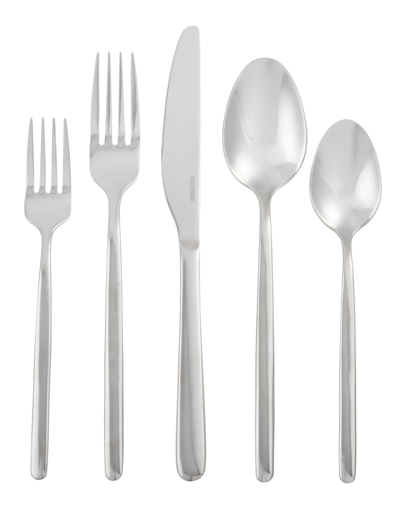 Slim Rounded Handle Flatware Set, Serves 12, 60-pc P5327