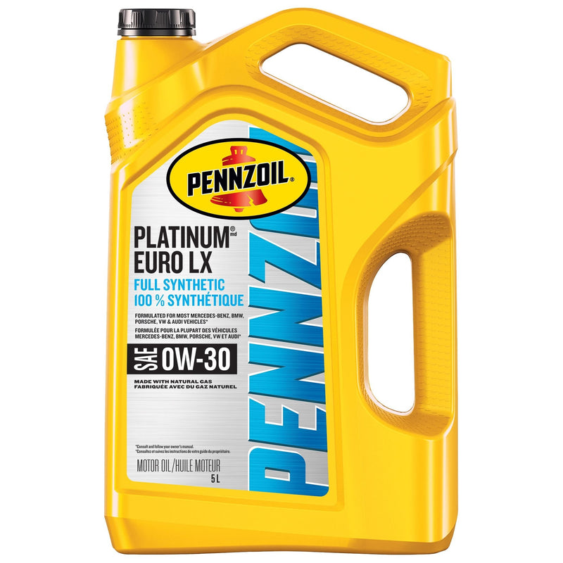 Platinum Euro LX 0W30 Synthetic Engine/Motor Oil, 5-L D9210