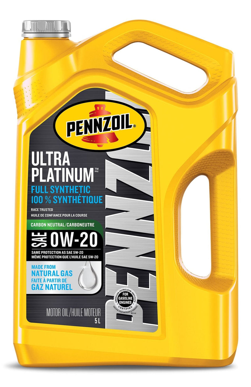Ultra Platinum 0W20 Synthetic Engine/Motor Oil, 5-L B1081