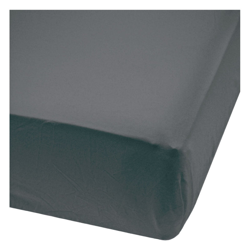 Bamboo Baby Crib Fitted Sheets, Charcoal F7290