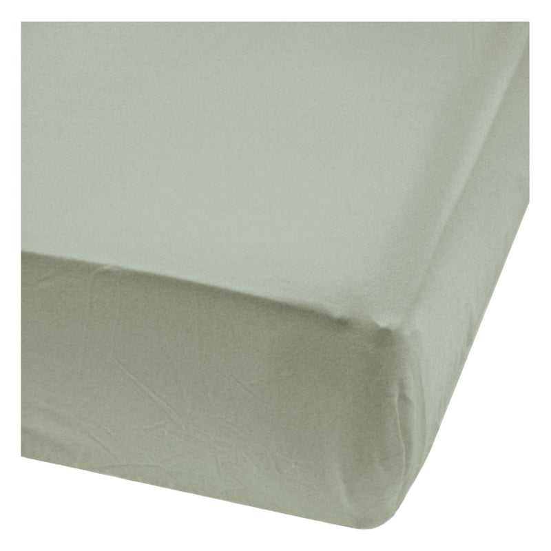 Bamboo Baby Crib Fitted Sheets, Moss R0787