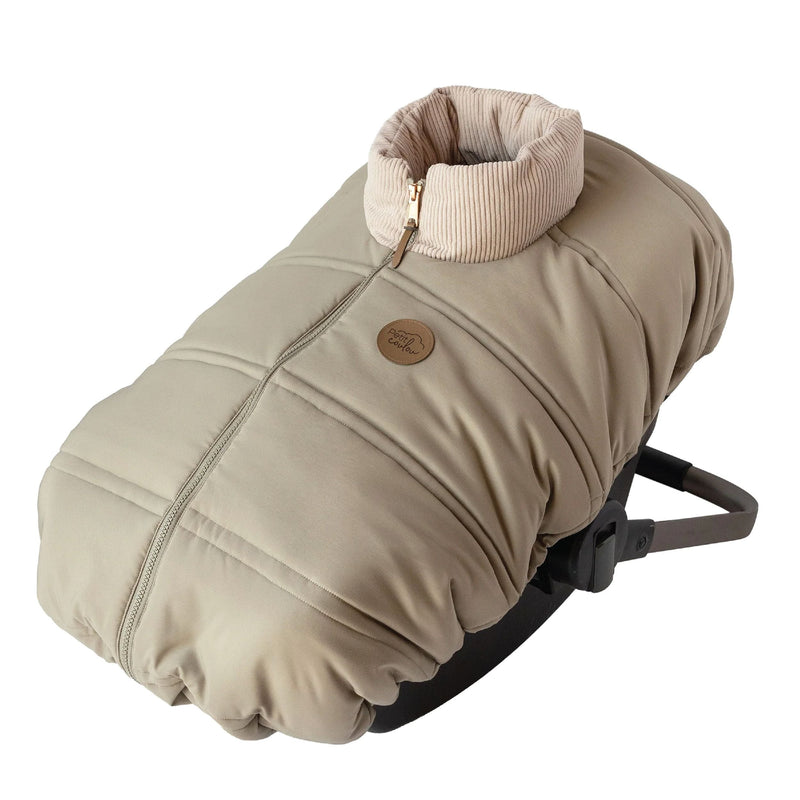 Lightweight Baby Car Seat Cover, Mid Season (-5°C to 15°C), Lichen N2954