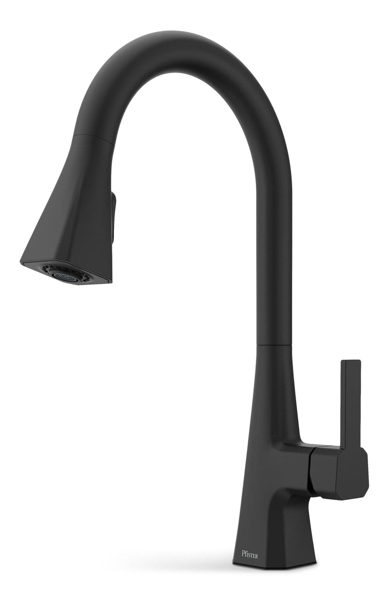 Karava Pull-Down Kitchen Faucet, Assorted Finishes Y9091