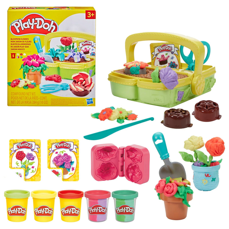 Toy Flower Garden Playset for Sensory Play Q1072