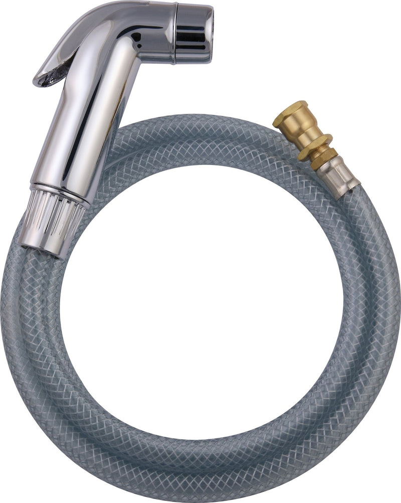 Handheld Kitchen Sink Sprayer with Flexible Hose, Chrome Finish Z4066