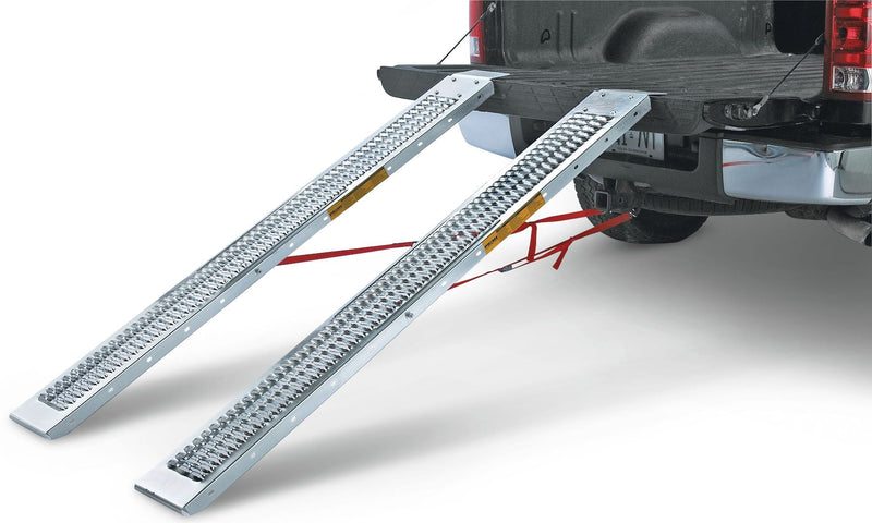 Prime1 Traction Cut-Out Steel Loading Ramps Pair, Easy-To-Use, 72-in, 2-pc A8403