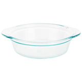 Oven-To-Table Glass Deep Pie Dish, 9.5-in, Freezer & Dishwasher Safe
