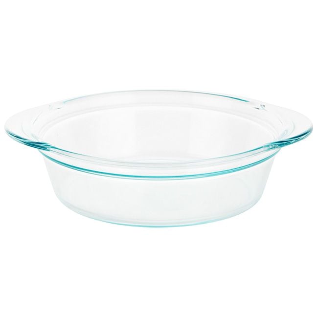 Oven-To-Table Glass Deep Pie Dish, 9.5-in, Freezer & Dishwasher Safe