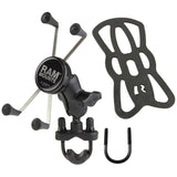X-Grip Large Phone Mount with Handlebar U-Bolt Base