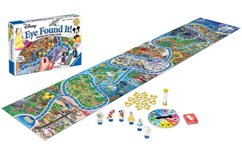 Eye Found It! Hidden Picture Giant Board Game Set For Kids, Ages 4+ B7686