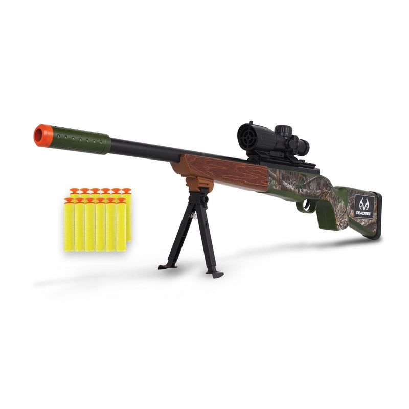 Green Hunting Rifle Toy with Built-in Scope A1298