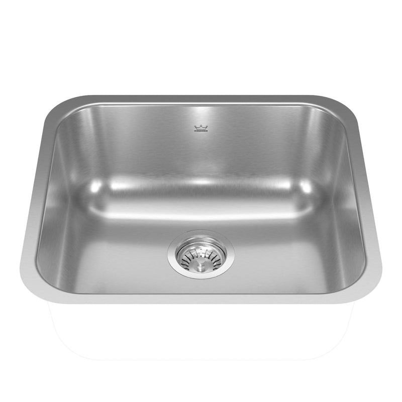 FB Single Stainless Steel Sink, 19.7x17.75-in L7208