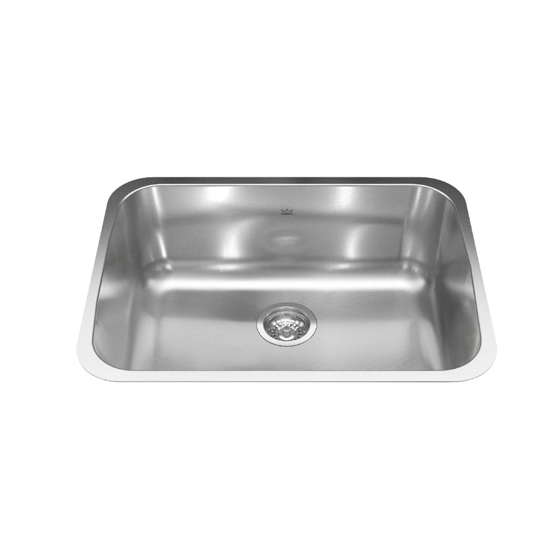 FB Single Stainless Steel Sink, 24.75x18.75-in V5845