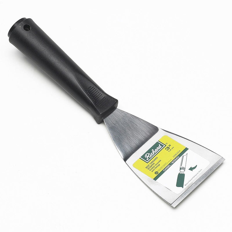 Bent Chisel Scraper with Threaded Handle For Extension Pole, Stainless Steel, 3-in Z5809
