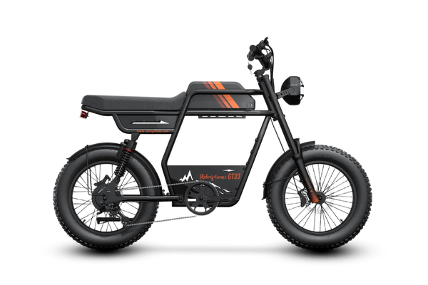 GT33 All-Terrain Cafe Racer Cargo Electric Bike Y9610