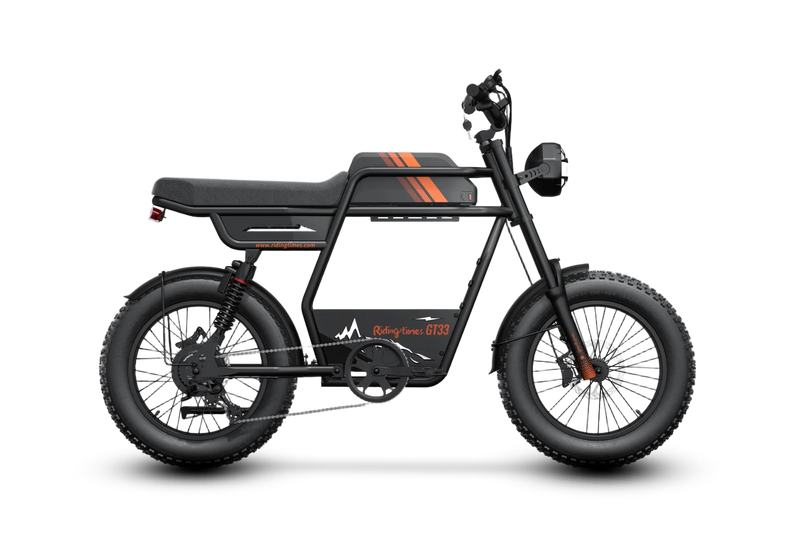 GT33 All-Terrain Cafe Racer Cargo Electric Bike Y9610