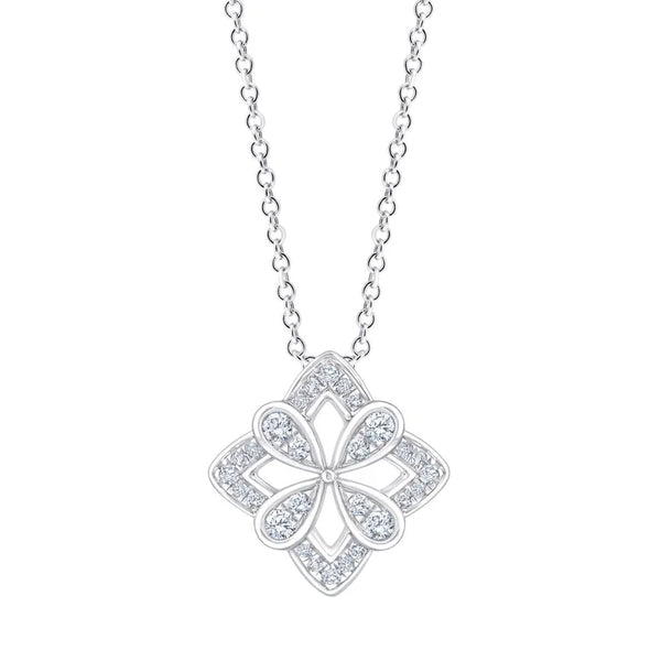 Round Brilliant Diamond Pendant (0.16 ctw) Z1456