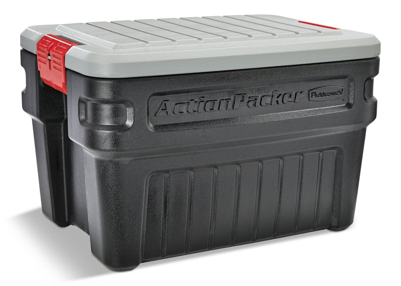 Action Packer Plastic Lockable Storage Container, Stackable & Recyclable, 90.8-L T5483