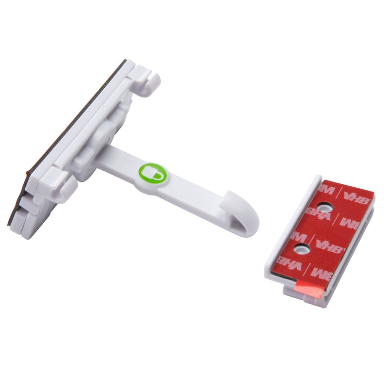 Adhesive Cabinet & Drawer Latches, 4-pk C8195