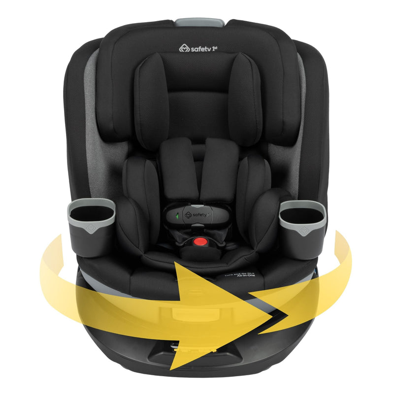 Turn and Go All-in-One Convertible Car Seat with SafetySwivel 360 Rotational Technology, Dots U8902
