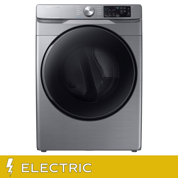 Samsung 7.5 cu ft. Platinum Electric Dryer with Steam Sanitize T5627