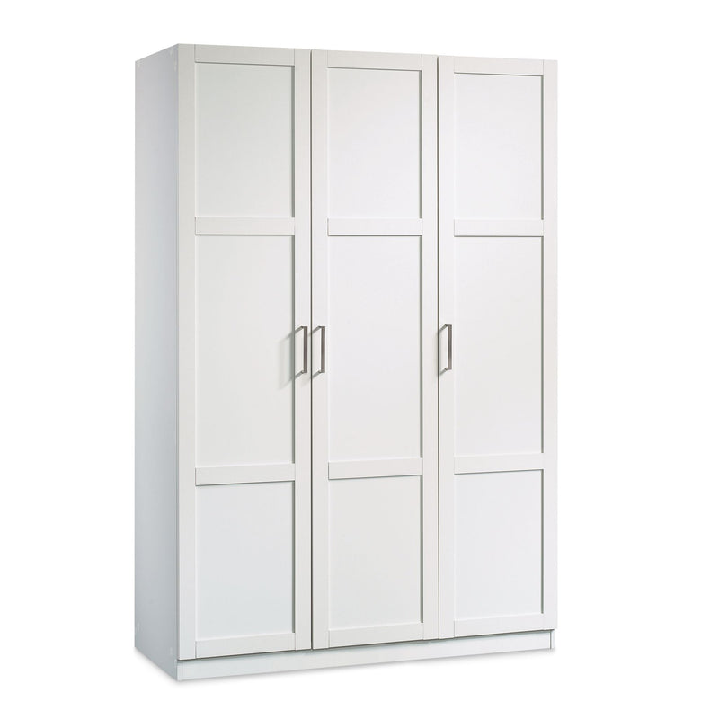 3 Door Wardrobe Shaker, White A8742