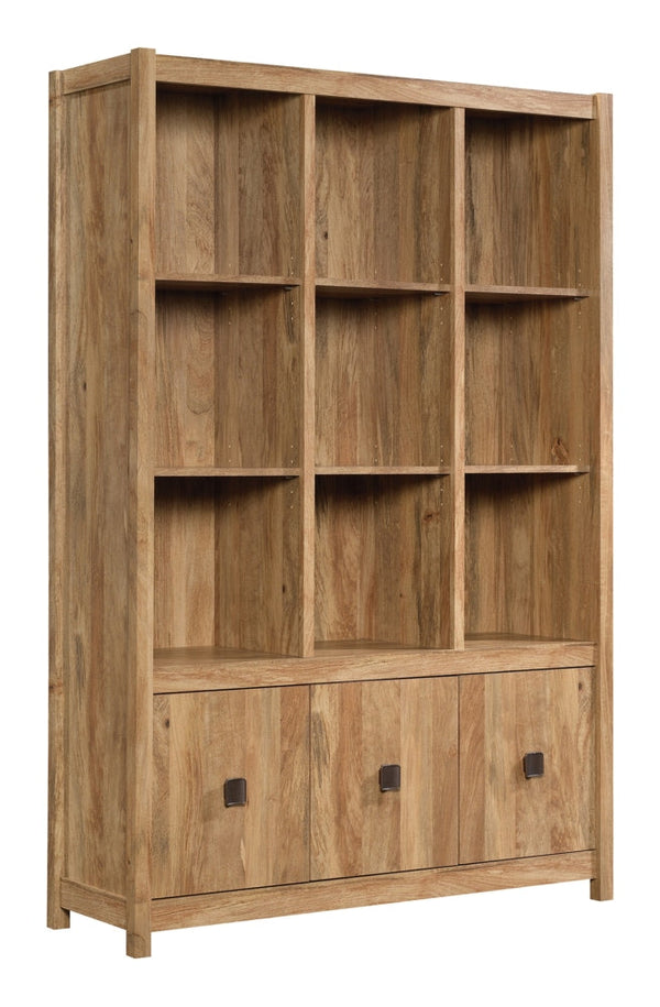 Cannery Bridge 3-Door Bookcase/Bookshelf Storage Cabinet, Sindoori Mango Finish P8157