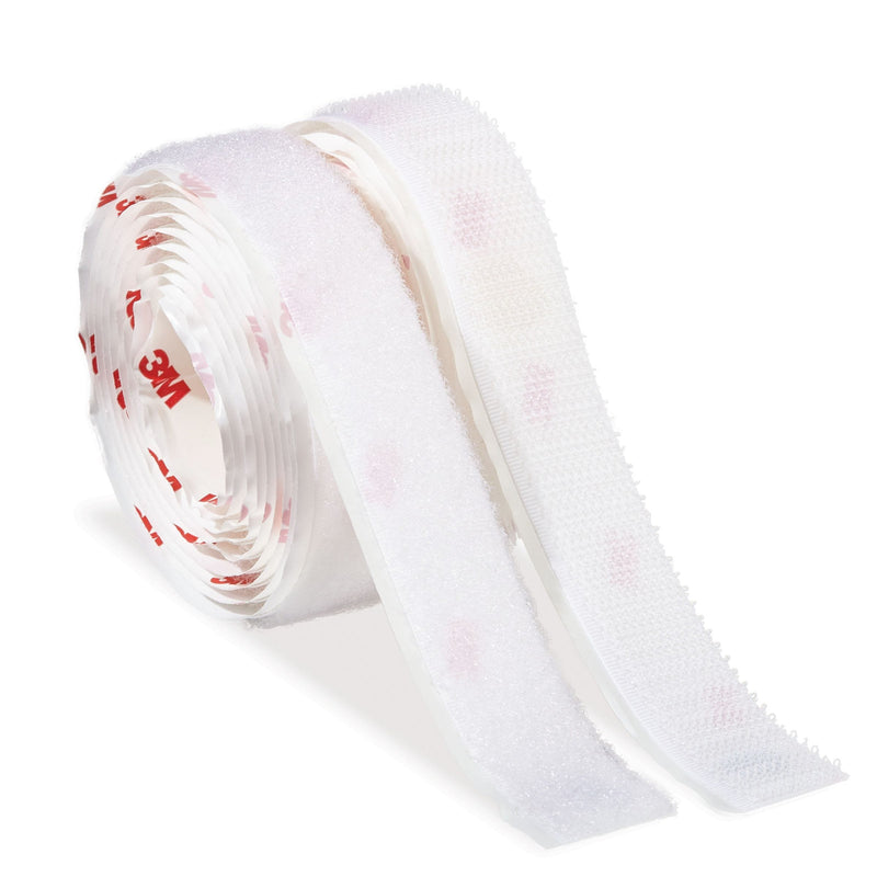 Indoor Fasteners, White, 3-lbs, 0.75-in x 5-ft, 1-pk X0968
