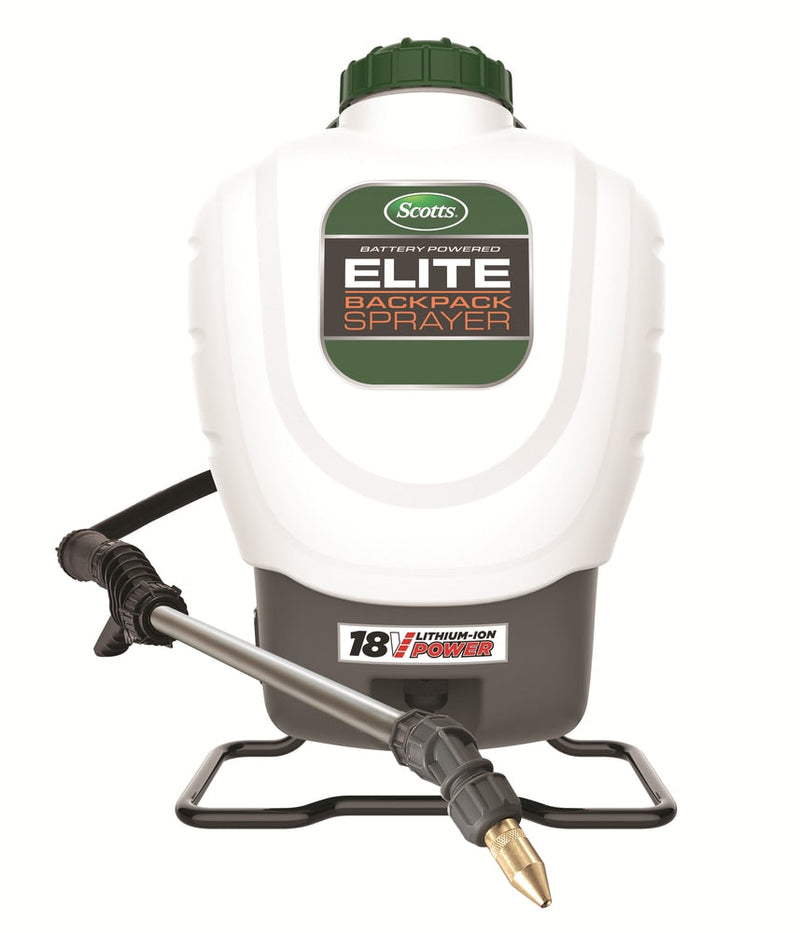Elite 18V Lithium-Ion 2.0AH Battery Powered Garden Backpack Sprayer, 18.1-L K1966
