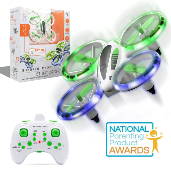 Sharper Image Drone Stunt Glow LED 5inch R1714