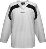 Performance Practice Hockey Jersey, Senior, White, Assorted Sizes