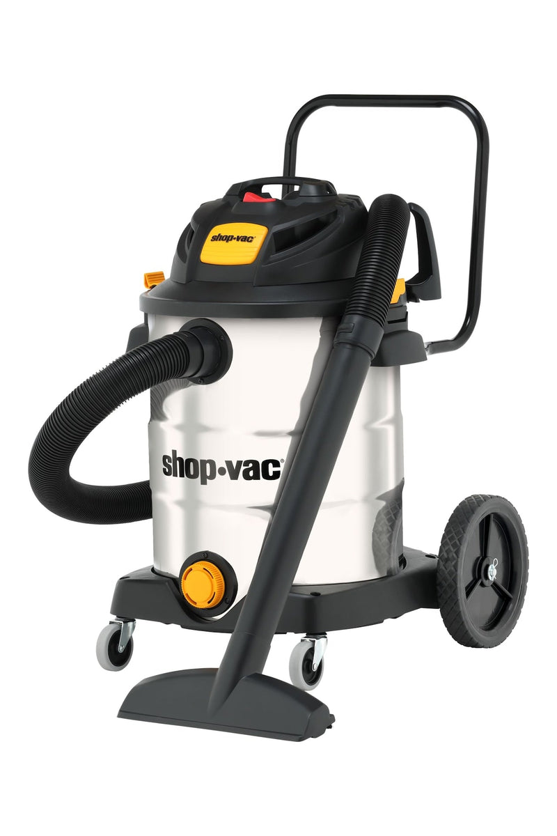 6.5 SVX2 Peak HP Stainless Steel Wet/Dry Shop Vacuum with Hose & Accessories, 60.5-L U9799