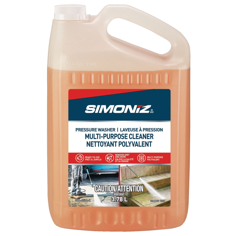 Non-Toxic All-Purpose Ready-to-Use Pressure Washer Detergent, 3.78L P8937
