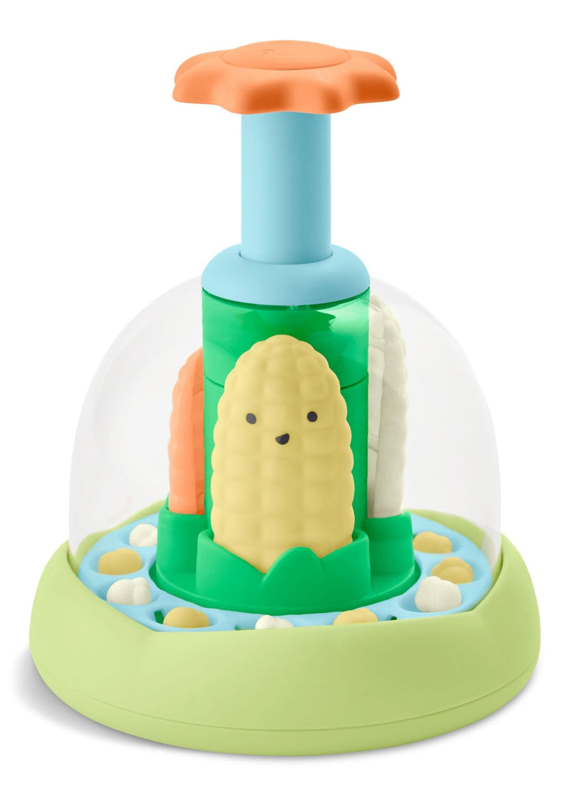 Farmstand Push & Spin Popper Baby Learning Toy, Ages 6m+ W0623