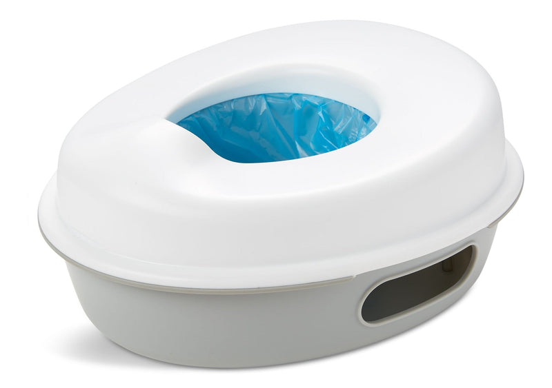 Go Time 3-in-1 Potty Training Toilet, White, Ages 18m+ D6632