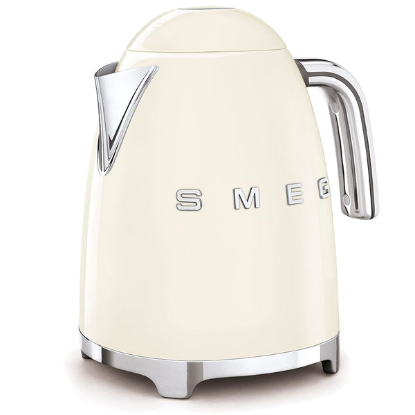 50s Retro Style Fix Temperature Countertop Kettle, 1400W, 1.7-L, Cream I9136