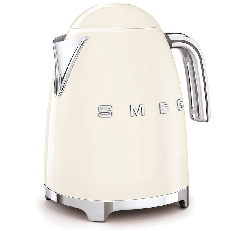 50s Retro Style Fix Temperature Countertop Kettle, 1400W, 1.7-L, Cream I9136