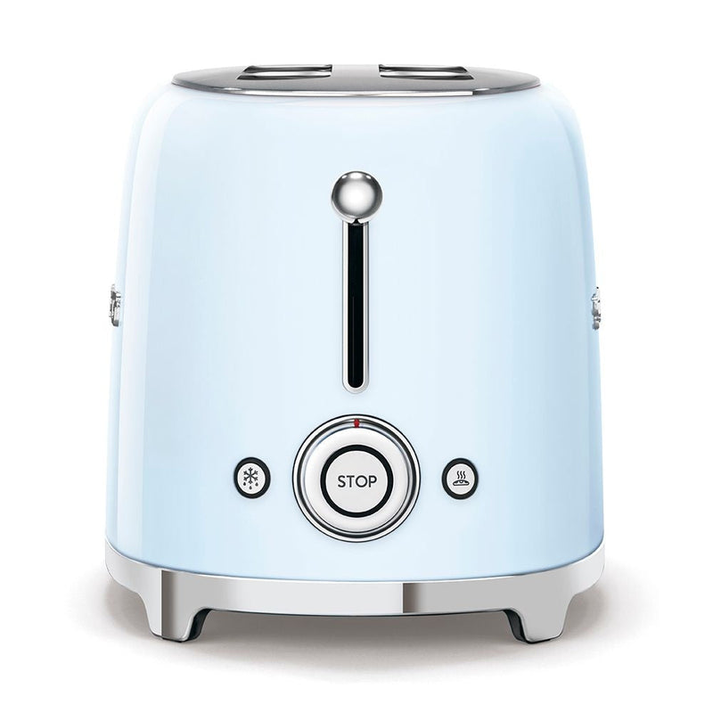Retro Style Electric Toaster with Multi-Function Control, Light Blue, 2-Slices C3230