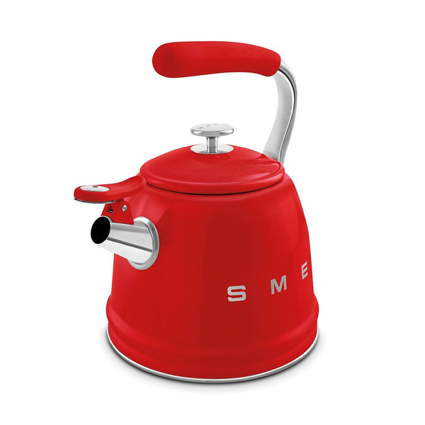 Traditional Stove Top Whistling Kettle, Red, 2.3-L W2187