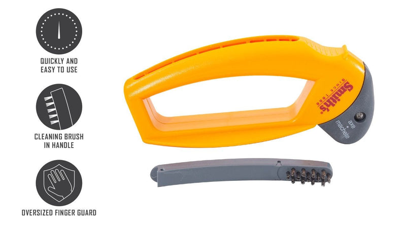 Axe and Machete Hand Sharpener with Soft-Grip Handle K0833