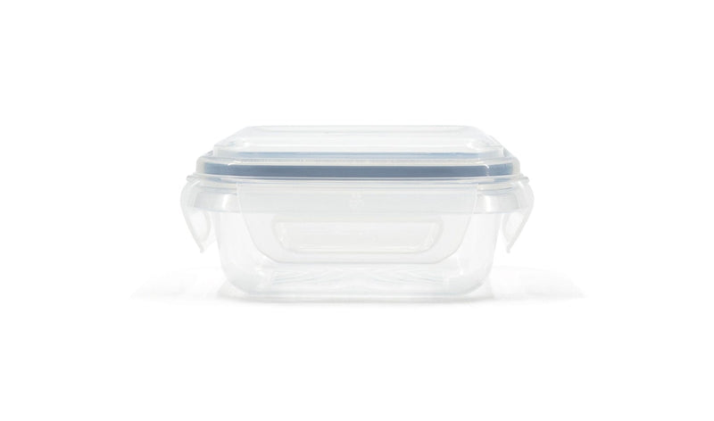 Clear Rectangular Clear Food Storage Container, Nestable, 250-mL Z1356