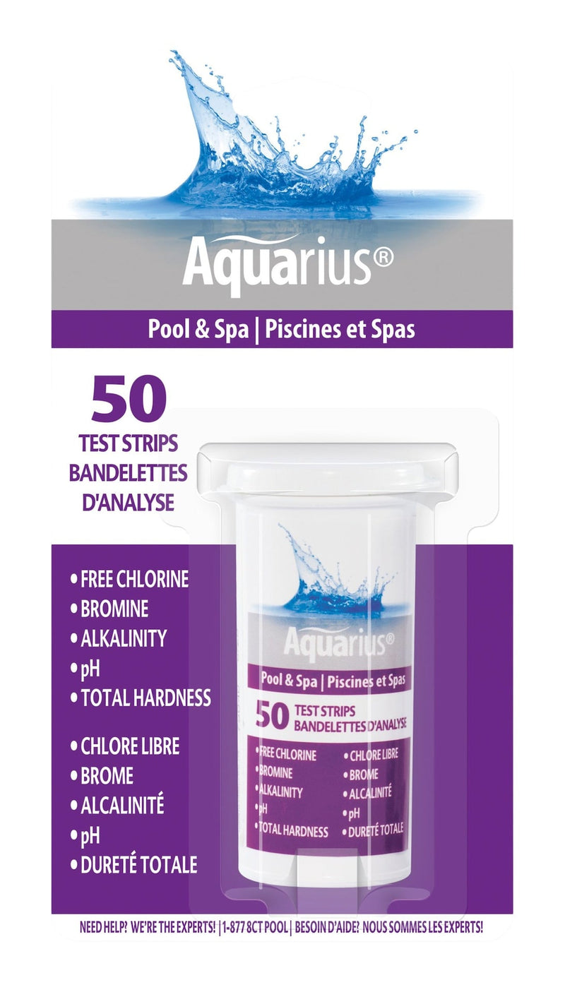 Sodium Chloride Pool & Spa Test Strips, 50-pk O6664