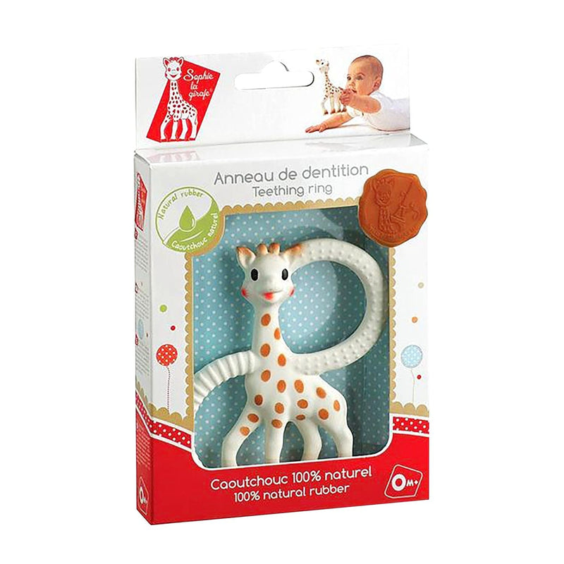 La Girafe Teether Ring Toy for Babies, Ages 0-3m H1933