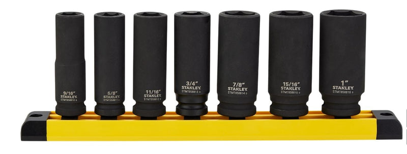Pro 1/2-in Impact Socket Set, SAE, 7-pc O4979