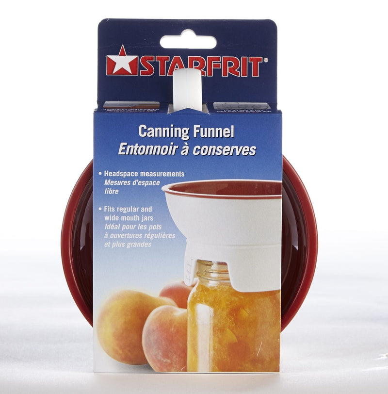 Dishwasher Safe Plastic Canning Funnel for Regular and Wide Mouth Mason Jars D3044